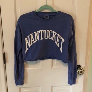 Cropped Nantucket Long Sleeve